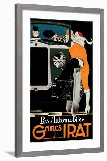 Automobiles Georges Irat-Ren? Vincent-Framed Art Print