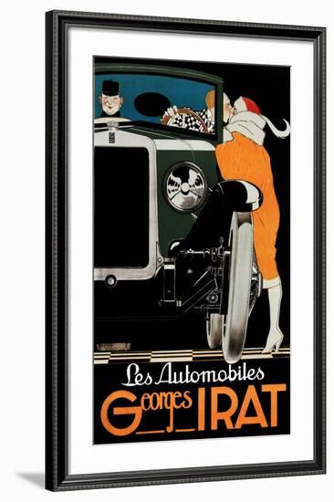 Automobiles Georges Irat-Ren? Vincent-Framed Art Print