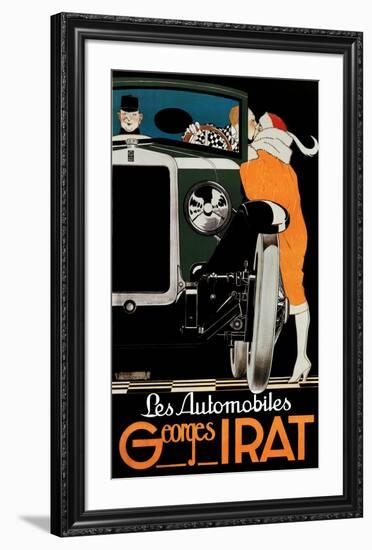 Automobiles Georges Irat-Ren? Vincent-Framed Art Print