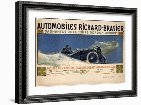 Automobiles Richard-Brasies, 1904-Henri Jules Ferdinand Bellery-Desfontaines-Framed Giclee Print