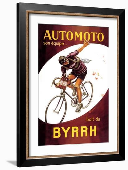 Automoto Byrrh-Leonetto Cappiello-Framed Art Print