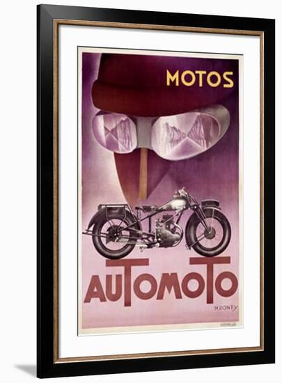 Automoto-Unknown Unknown-Framed Giclee Print