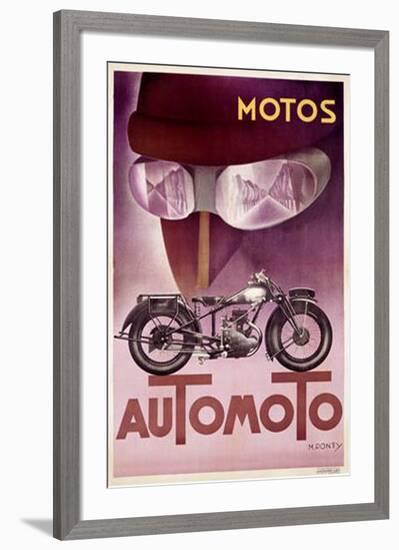 Automoto-Unknown Unknown-Framed Giclee Print