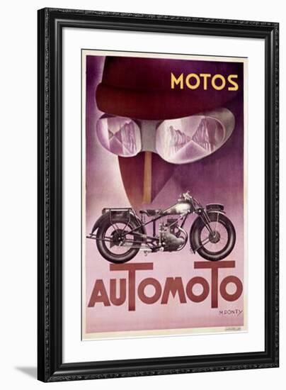 Automoto-Unknown Unknown-Framed Giclee Print