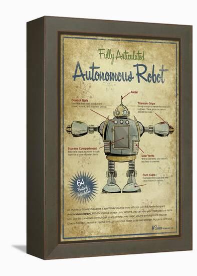 Autonomous Robot-Michael Murdock-Framed Premier Image Canvas