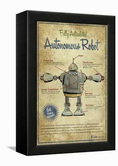 Autonomous Robot-Michael Murdock-Framed Premier Image Canvas