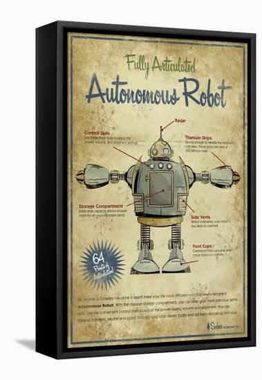 Autonomous Robot-Michael Murdock-Framed Premier Image Canvas