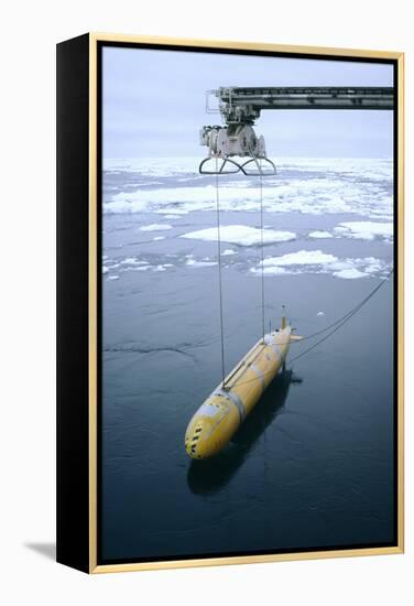 Autonomous Underwater Vehicle (Autosub)-David Vaughan-Framed Premier Image Canvas