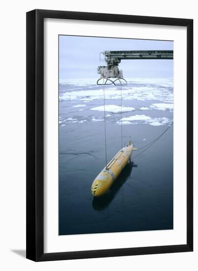 Autonomous Underwater Vehicle (Autosub)-David Vaughan-Framed Photographic Print