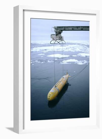 Autonomous Underwater Vehicle (Autosub)-David Vaughan-Framed Photographic Print