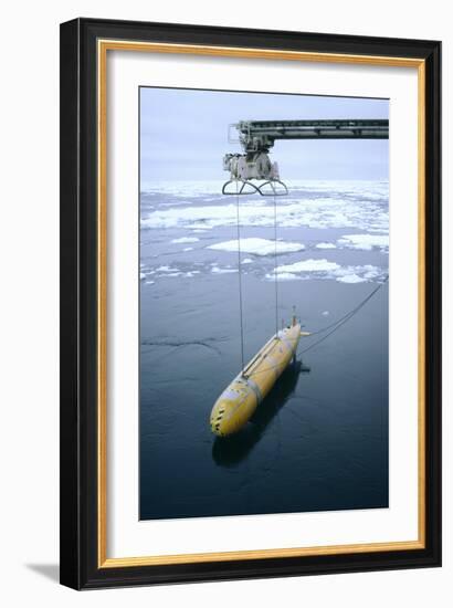 Autonomous Underwater Vehicle (Autosub)-David Vaughan-Framed Photographic Print