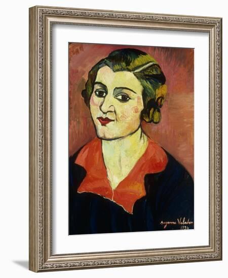 Autoportrait, 1934-Suzanne Valadon-Framed Giclee Print