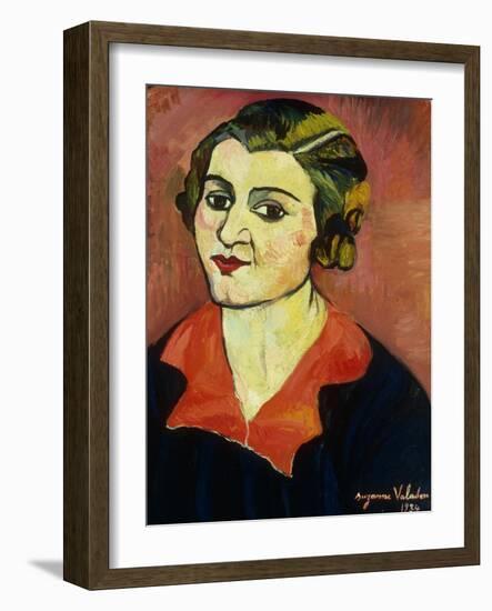 Autoportrait, 1934-Suzanne Valadon-Framed Giclee Print