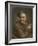 Autoportrait à l'index ou l'oeil de boeuf-Maurice Quentin de La Tour-Framed Giclee Print