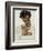 Autoportrait a La Tete Baissee. Peinture De Egon Schiele (1890-1918), Huile Sur Bois, 1912. Art Aut-Egon Schiele-Framed Giclee Print