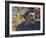 Autoportrait au Christ jaune-Paul Gauguin-Framed Giclee Print