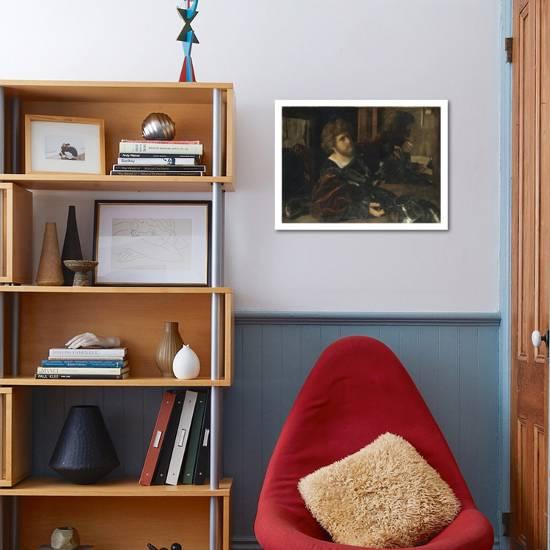 Autoportrait Dit Autrefois Portrait De Gaston De Foix Giclee Print Giovanni Girolamo Savoldo Art Com