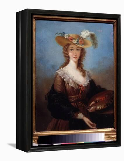 Autoportrait (Self Portrait). Peinture De Marie Louise Elisabeth Vigee Lebrun (1755-1842). Huile Su-Elisabeth Louise Vigee-LeBrun-Framed Premier Image Canvas