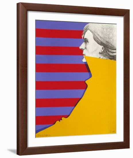 Autoportrait-Miguel Angel Yrazazabal-Framed Serigraph