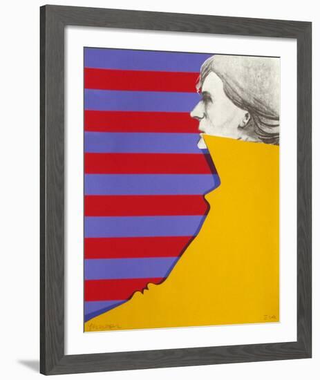 Autoportrait-Miguel Angel Yrazazabal-Framed Serigraph