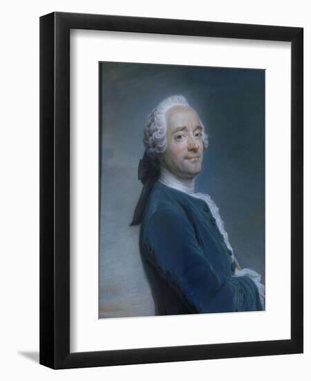 Autoportrait-Maurice Quentin de La Tour-Framed Giclee Print