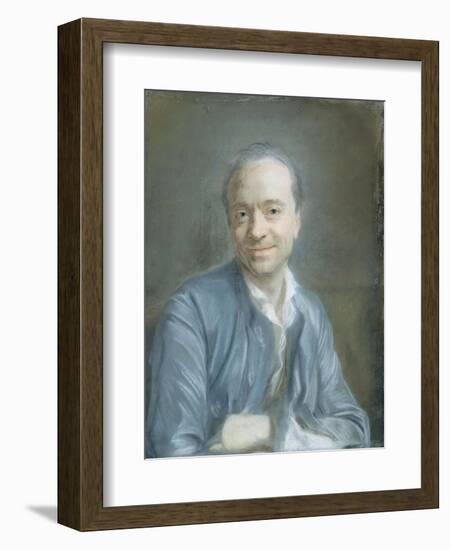 Autoportrait-Maurice Quentin de La Tour-Framed Giclee Print