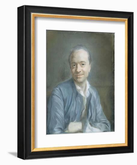 Autoportrait-Maurice Quentin de La Tour-Framed Giclee Print