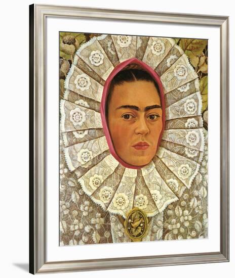 Autoritratto 1948-Frida Kahlo-Framed Art Print