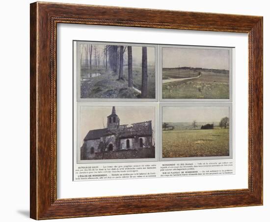 Autour De Soisy, Mondement Vu Des Marais, L'Eglise De Mondement, Sur Le Plateau De Mondement-Jules Gervais-Courtellemont-Framed Photographic Print