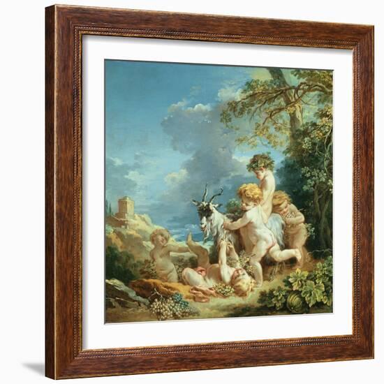 Autumn, 1731-Francois Boucher-Framed Giclee Print