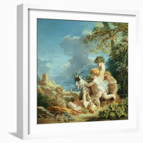 Autumn, 1731-Francois Boucher-Framed Giclee Print