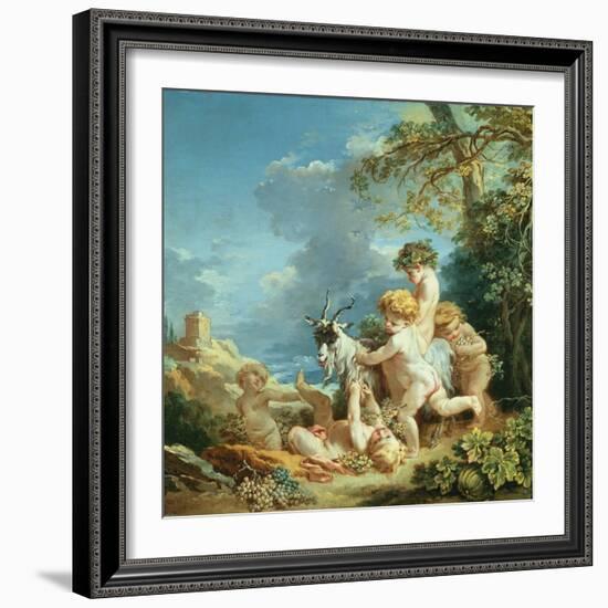 Autumn, 1731-Francois Boucher-Framed Giclee Print