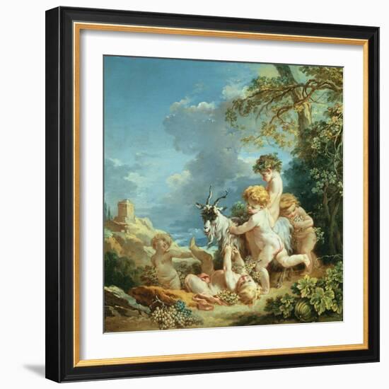 Autumn, 1731-Francois Boucher-Framed Giclee Print