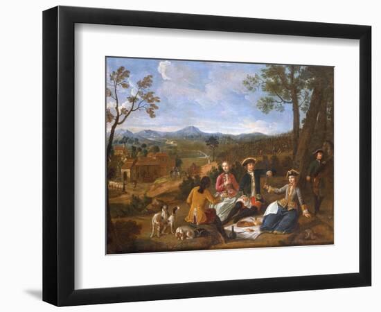 Autumn, 18th Century French School-null-Framed Premium Giclee Print