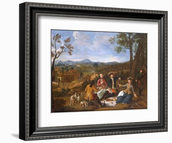 Autumn, 18th Century French School-null-Framed Premium Giclee Print