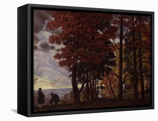 Autumn, 1918-Boris Michaylovich Kustodiev-Framed Premier Image Canvas
