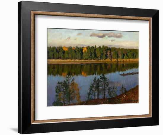 Autumn, 1930 (Oil on Canvas)-Stanislav Yulianovich Zhukovsky-Framed Giclee Print