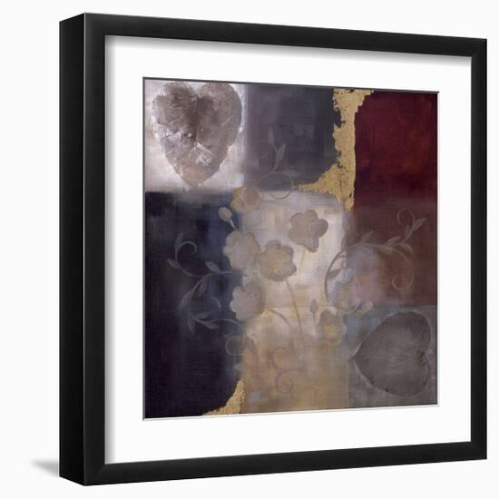 Autumn Accent Floral I-Laurie Maitland-Framed Giclee Print