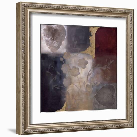 Autumn Accent Floral I-Laurie Maitland-Framed Giclee Print