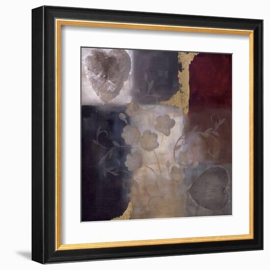 Autumn Accent Floral I-Laurie Maitland-Framed Giclee Print