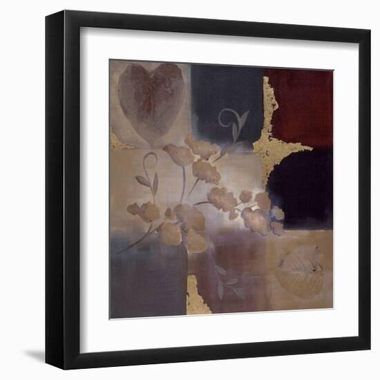 Autumn Accent Floral II-Laurie Maitland-Framed Giclee Print