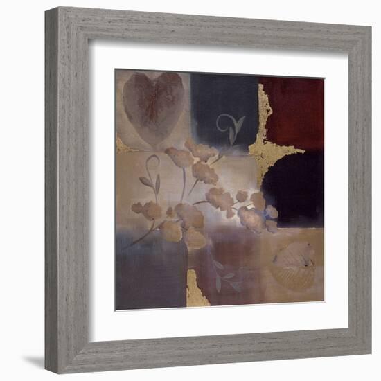 Autumn Accent Floral II-Laurie Maitland-Framed Giclee Print