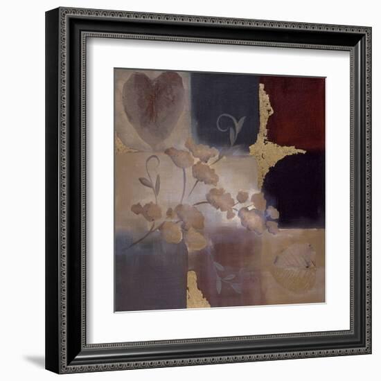 Autumn Accent Floral II-Laurie Maitland-Framed Giclee Print