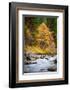 Autumn Across The River-Michael Broom-Framed Photographic Print