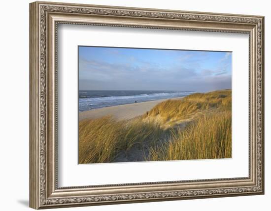 Autumn Afternoon on the Beach of the Dunes of Rantum-Uwe Steffens-Framed Photographic Print