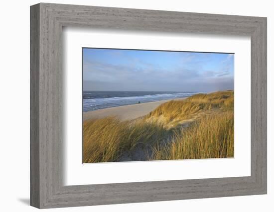 Autumn Afternoon on the Beach of the Dunes of Rantum-Uwe Steffens-Framed Photographic Print