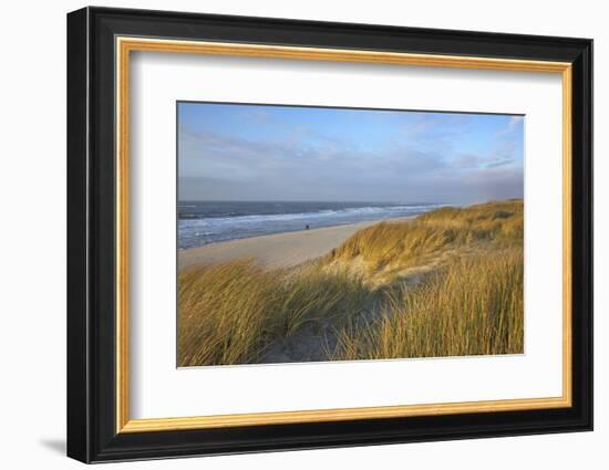 Autumn Afternoon on the Beach of the Dunes of Rantum-Uwe Steffens-Framed Photographic Print