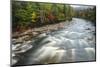 Autumn Along the Pemigewasset River, White Mountain NF, New Hampshire-Jerry & Marcy Monkman-Mounted Photographic Print