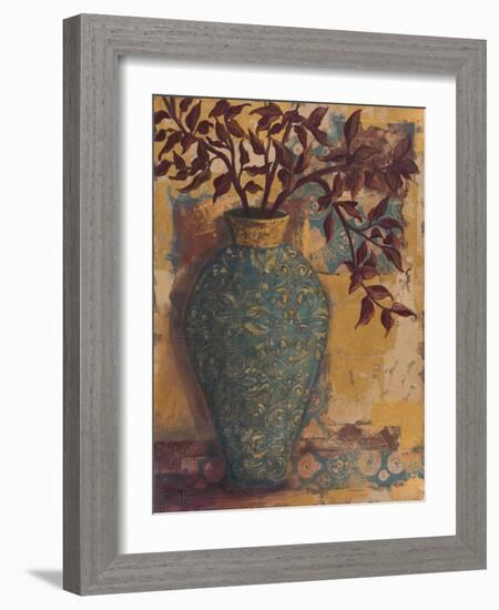 Autumn Arranged I-Linda Wacaster-Framed Art Print