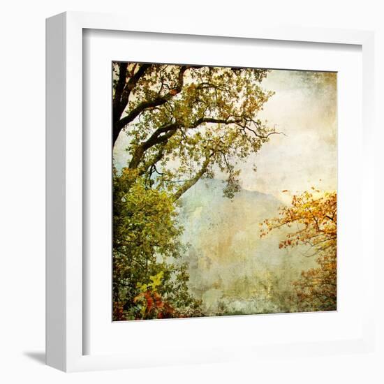 Autumn - Artwork In Painting Style-Maugli-l-Framed Art Print